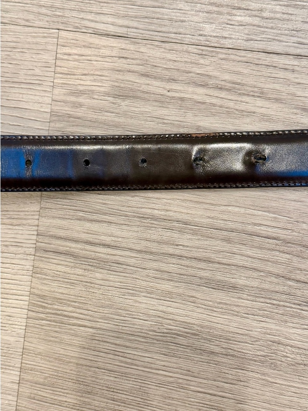 Salvatore Ferragamo Belt 36 inches Reversible Black Brown - Picture 4 of 5